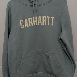 Carhartt Men's Gray Hoodie Sweater